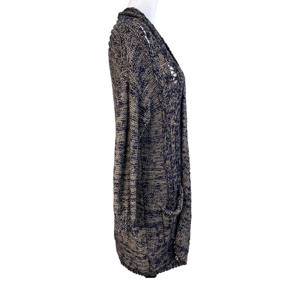 Akemi +‎ Kin (Anthropologie) Longline Cardigan Sweater Size M Slouchy Cozy - Picture 3 of 12